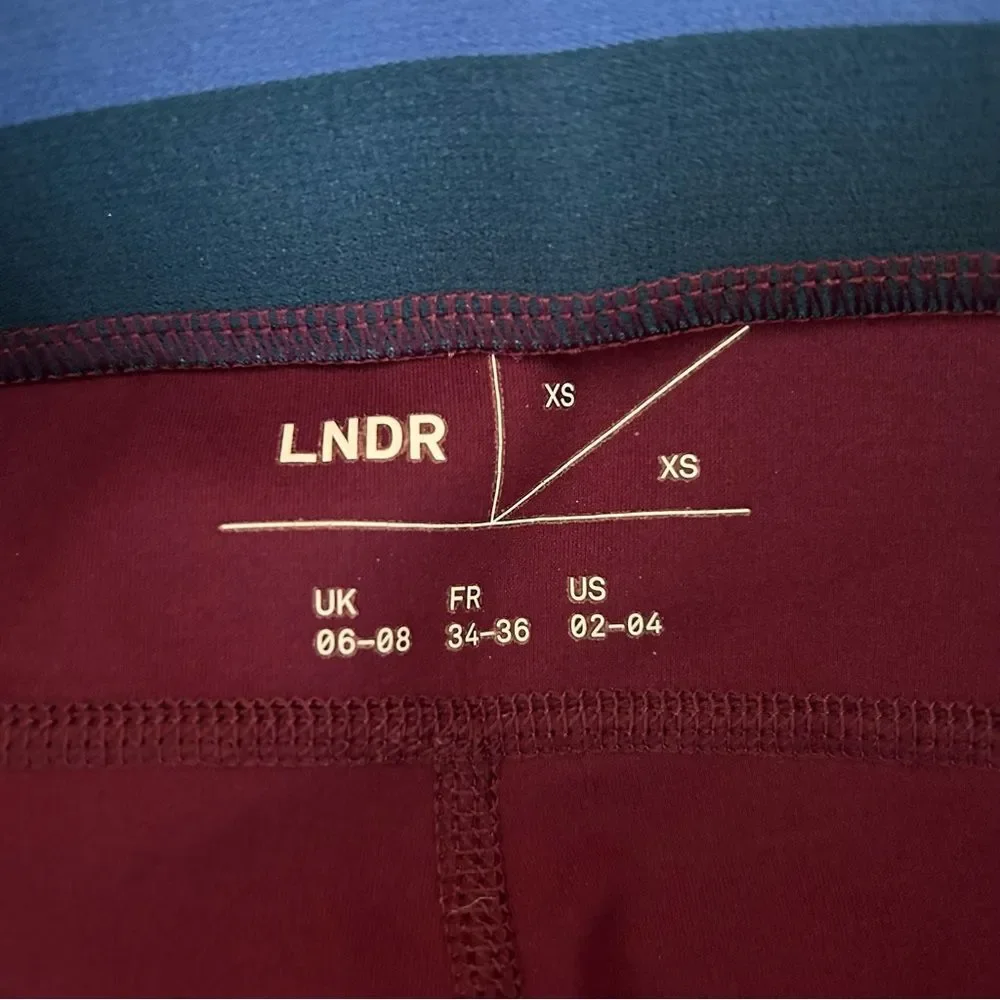 LNDR Spar Super Sculpting Leggings in Blackberry Size XS - Picture 10 of 10